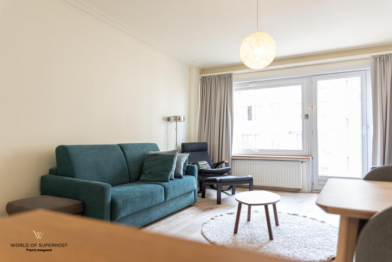Helene, Appartement Vlakbij Het Strand Oostende Eksteriør bilde